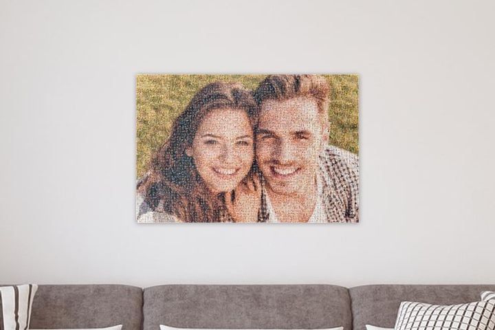 Dein Fotomosaik als Poster